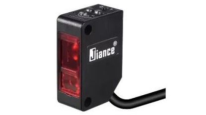 Jiance 背景抑制光電開關(guān)檢測不易受顏色、材質(zhì)吸光程度影響